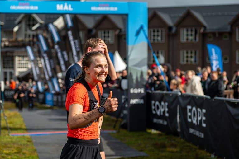 Fjällfest och insamlingssuccé: Stina Nilsson triumferade i Sälen